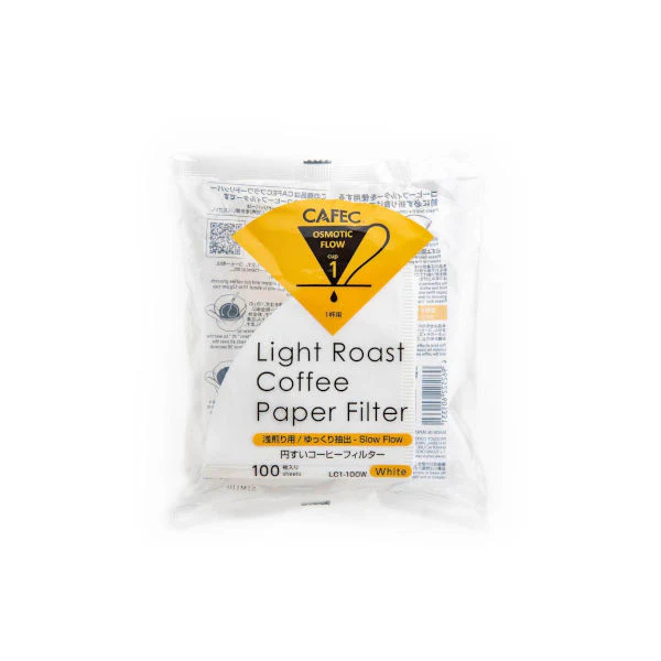 Cafec Light Roast Paper Pour-Over Coffee Filters - Image 2