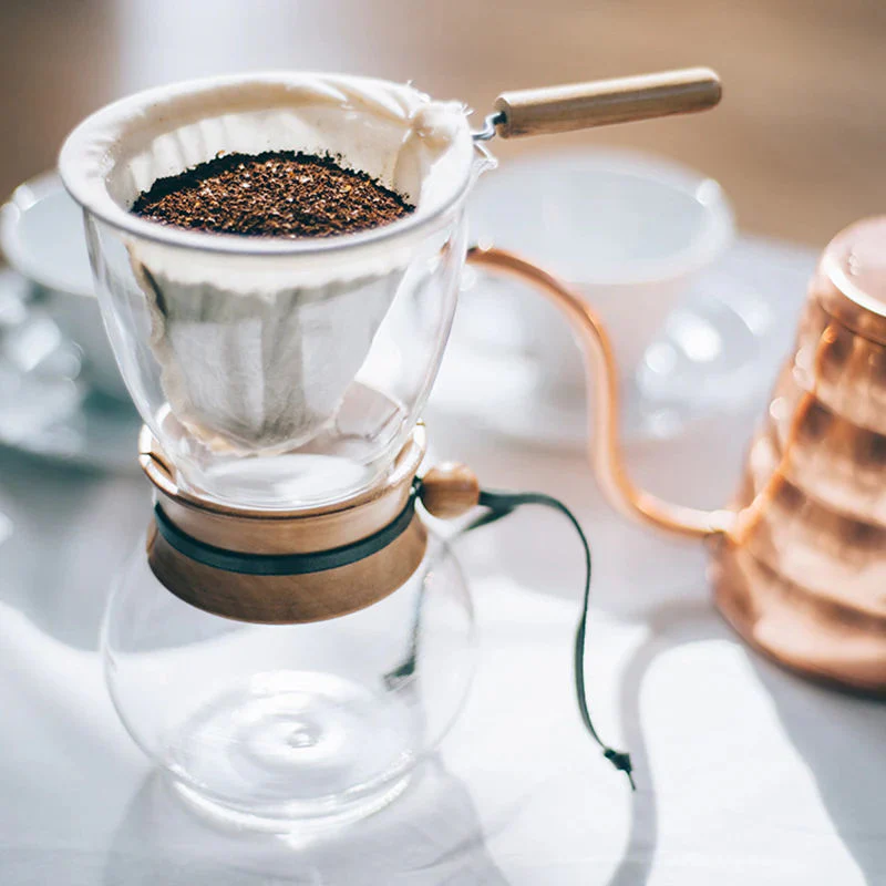 Hario Drip Pot Wood Neck Coffee Maker - Image 7