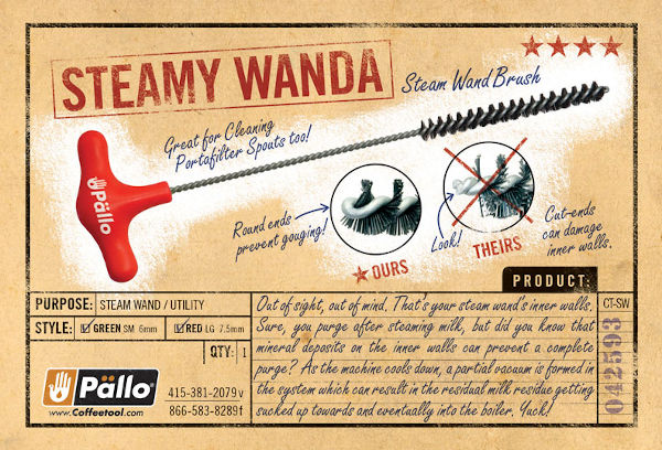 Pallo Steamy Wanda Steam Wand Cleaning Brush - Image 3