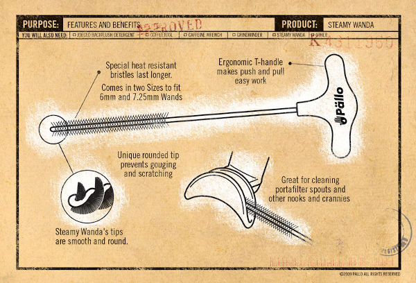 Pallo Steamy Wanda Steam Wand Cleaning Brush - Image 4
