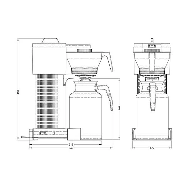 Technivorm MoccaMaster CDT Grand 1.8L Thermos Filter Coffee Machine - Image 4